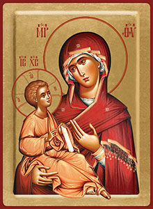 2/01 - Holy Virgin Mary, icon 2/01 image of icon