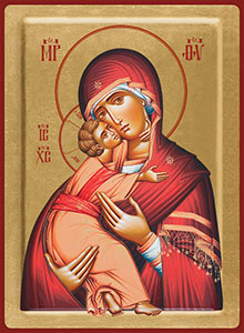2/02 - Holy Virgin Mary, icon 2/02 image of icon