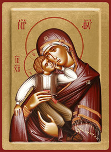 2/06 - Holy Virgin Mary, icon 2/06 image of icon