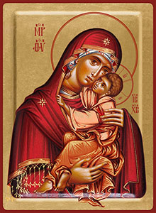 2/07 - Holy Virgin Mary, icon 2/07 image of icon
