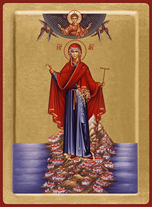 2/09 - Holy Virgin Mary, icon 2/09 image of icon